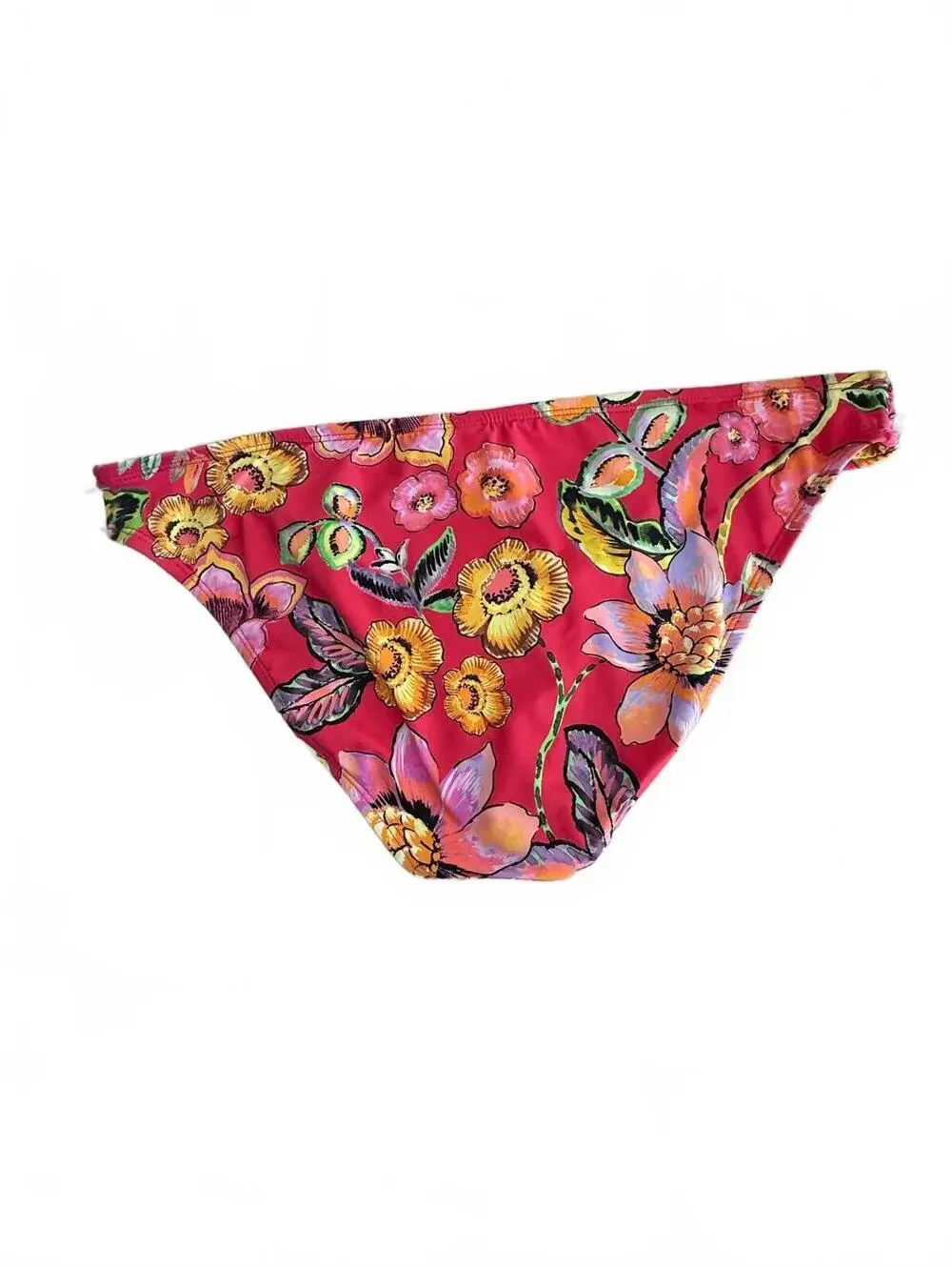 Gibson Latimer Pink Floral Bikini Bottoms Size Small
